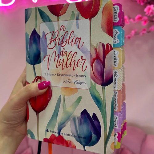 Capa do livro Bíblia Da Mulher Sábia - ESTUDO