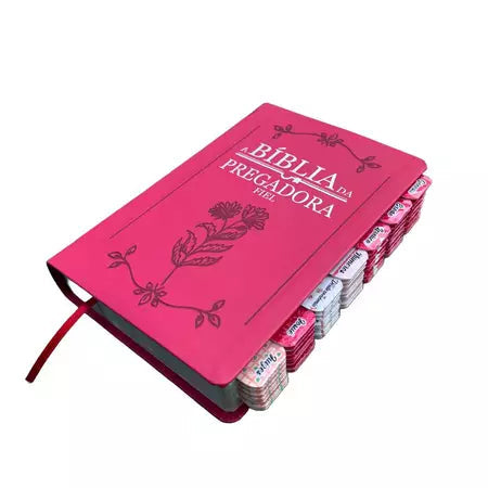 Capa do livro Bíblia da Pregadora Fiel / Bíblia Da Mulher Sábia / Bíblia Sagrada / Letras Grandes
