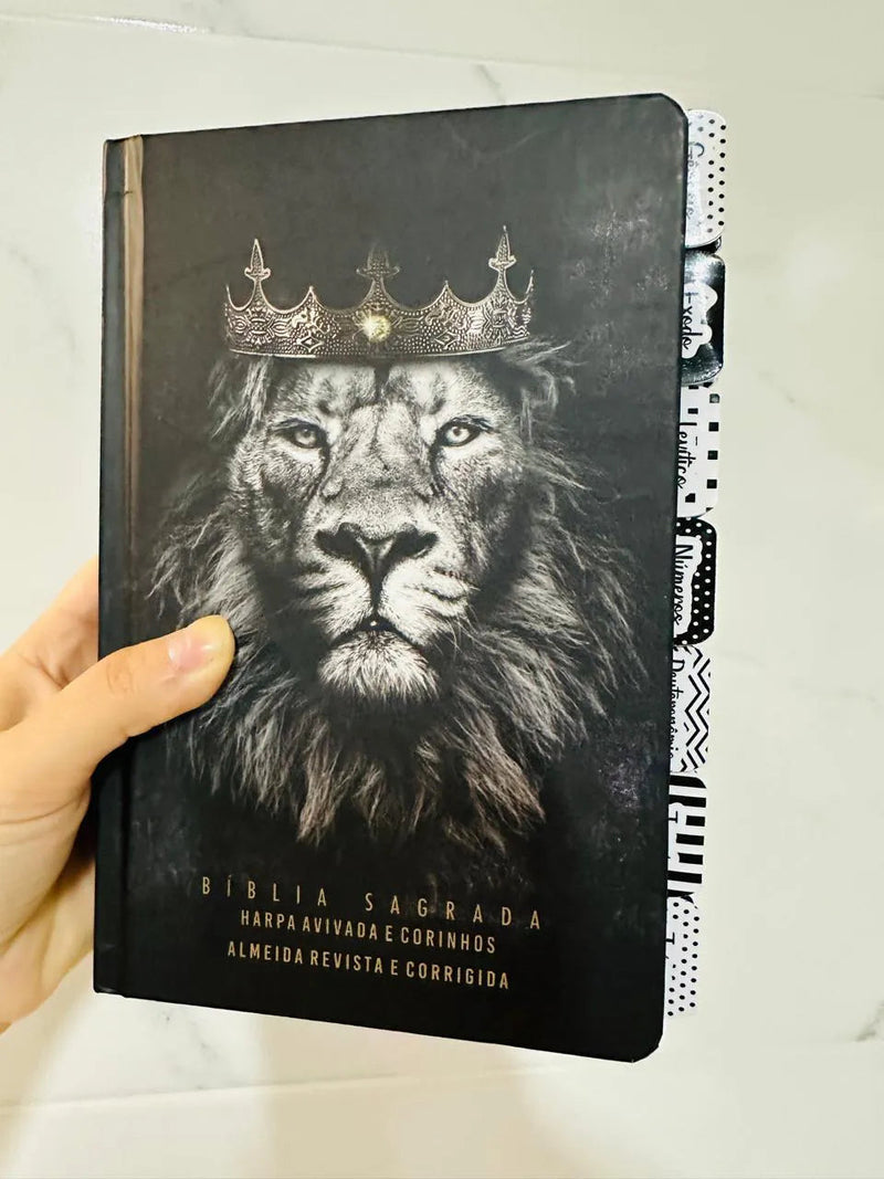 Capa do livro Bíblia Sagrada Leão PB