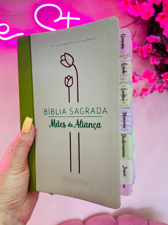 Capa do livro Bíblia Sagrada Mães da Aliança